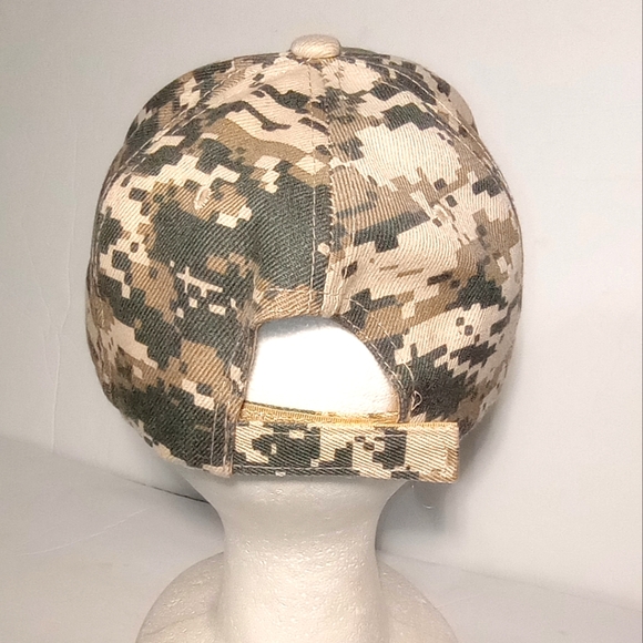 MAGA Donald Trump Signature 2024 Election Day Camo Adjustable Baseball Cap Hat - Picture 6 of 9